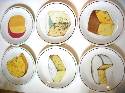 Assiettes a fromage - assiettes,