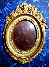 Ancien CADRE miniature BRONZE