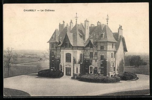 Cpa chambly château - cpa, chambly,