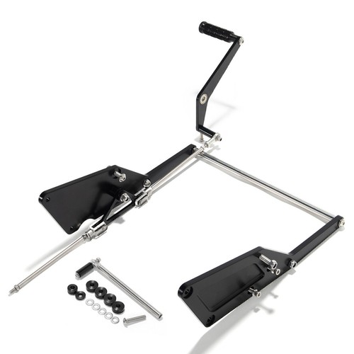 Noir repose pieds - 7", repose-pieds