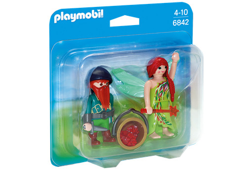 Playmobil 6842 fée et nain - playmobil,