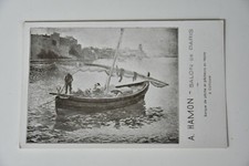 CPA du peintre Adrien Hamon