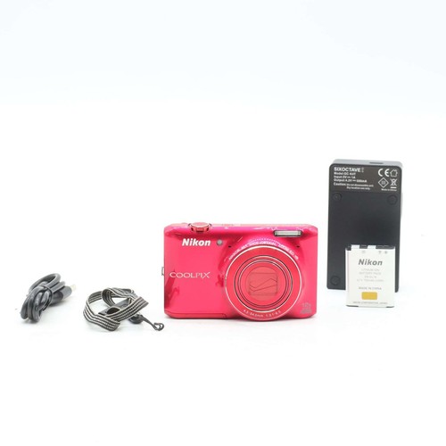 Nikon coolpix s6400 rouge - nikon,