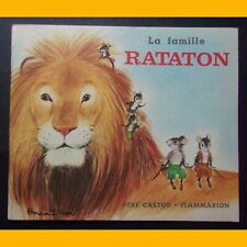Albums du Père Castor LA FAMILLE RATATON Romain Simon 1983