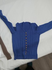 Gilet femme bleu taille 40