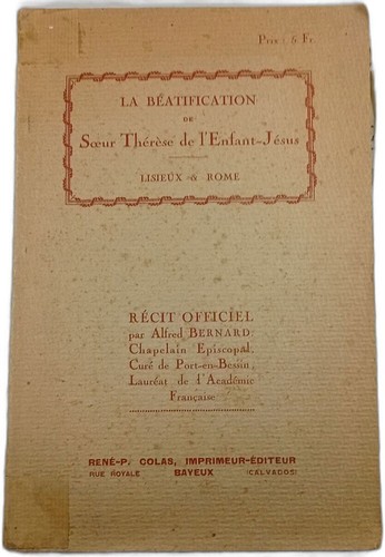 Béatification soeur - de,