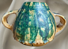 Très  rare vase sculpture par