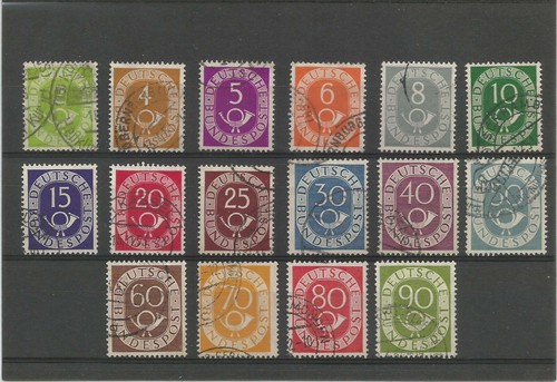 Germany west 24 used - n°, 9/24