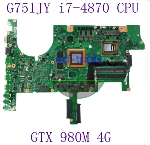1pcs asus g751jy - asus, motherboard