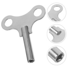  Clé de remontage en métal, clé de remontage d'horloge multifonctionnelle,