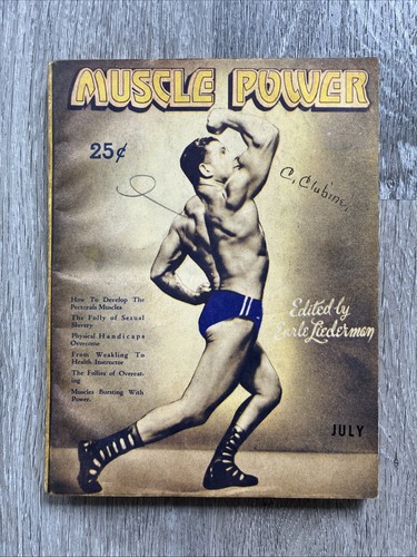 Joe weider earle liederman - weider,