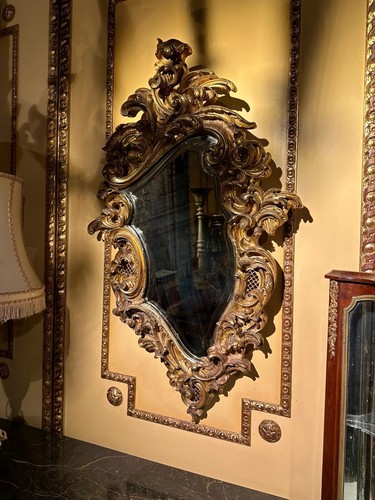 Miroir ancien vers 1900 - ancien,