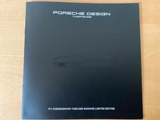 Catalogue PORSCHE DESIGN Machine Intemporelle - Montres 2019 Allemand / Anglais