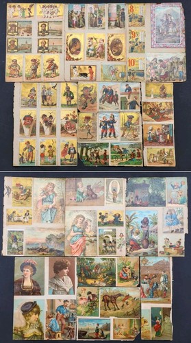 Lot anciens chromos - lot, de