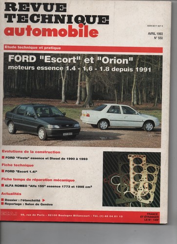 Revue technique rta ford - revue,