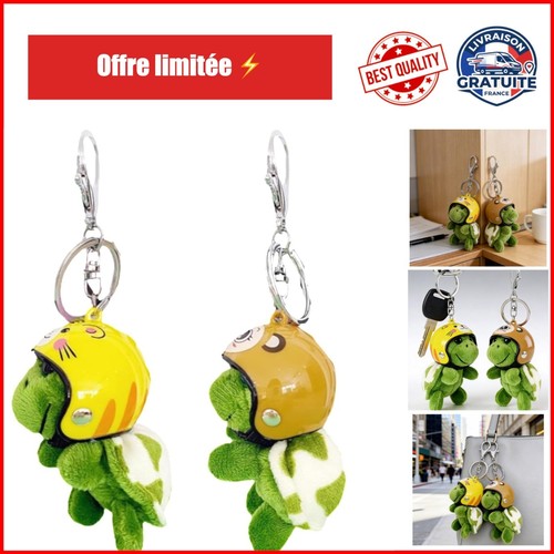 Porte clés tortue - tortue, peluche