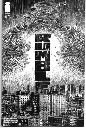 Rumble cvr b w rubin - b&w,
