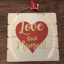 Wood wall art decor “ Love