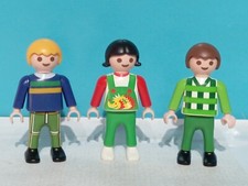 PLAYMOBIL x3 FIGURINES FILLE