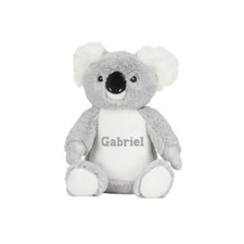 Mini peluche doudou koala personnalisé au prénom