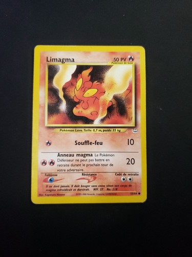 Carte pokemon limagma - 🇫🇷,