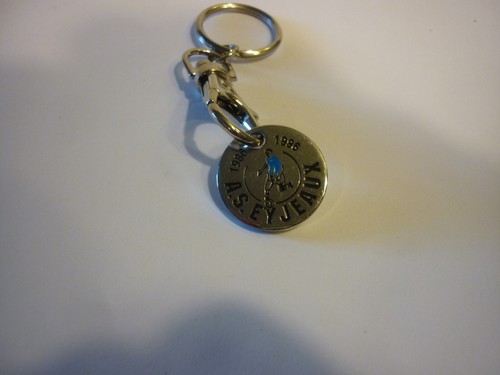 Porte clé jeton caddie - porte,