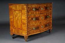D-78 Baroque / Classicisme Commode Saxe, Noyer 1780/1790
