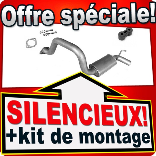 Silencieux arriere pour - silencieux,