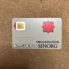TELECARTE Privée  D243 Sinorg Nominative Rare Belle Carte
