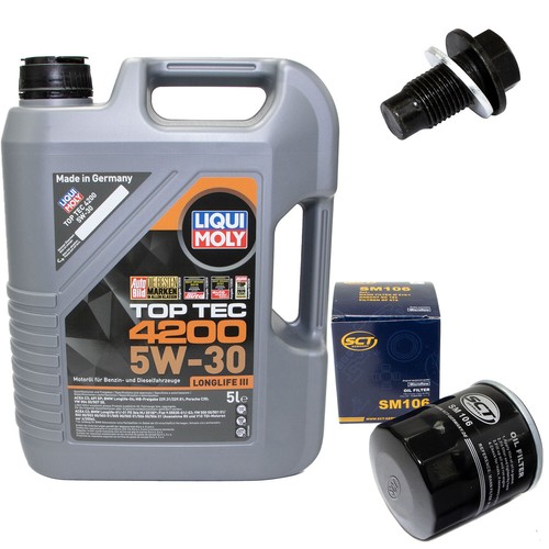 Huile moteur kit 5 litre - huile,