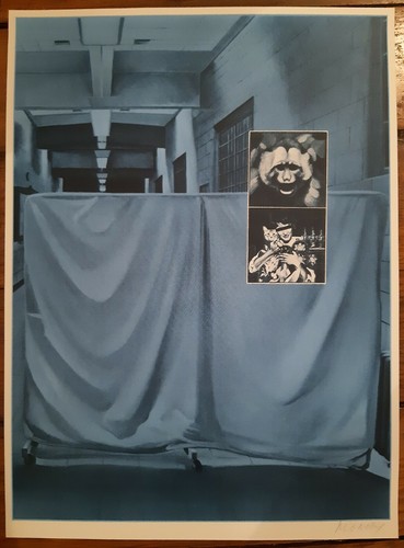 Jacques monory sérigraphie - monory,