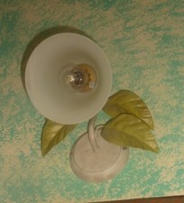 APPLIQUE MURALE AVEC TULIPE EN PATE DE VERRE