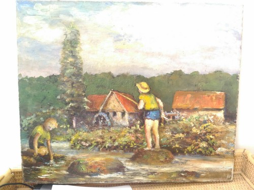 Belle peinture couleurs vives - belle,