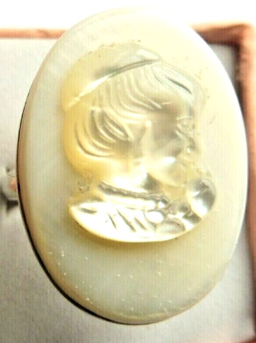 Bague nacre naturelle - bague,