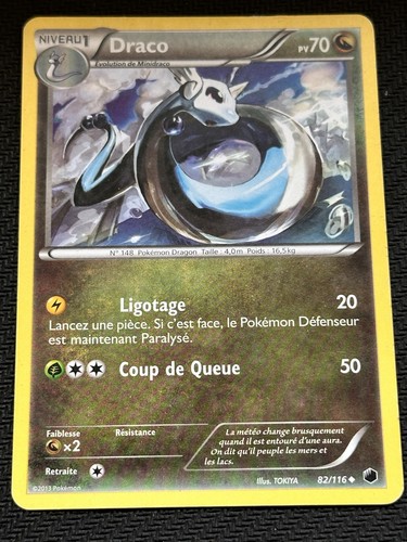 Carte pokémon draco - carte,