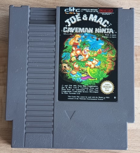 Nintendo nes joe mac - nintendo,