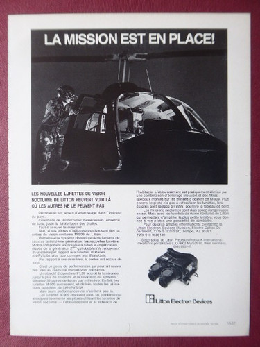 1984 pub litton lunette vision - pub,
