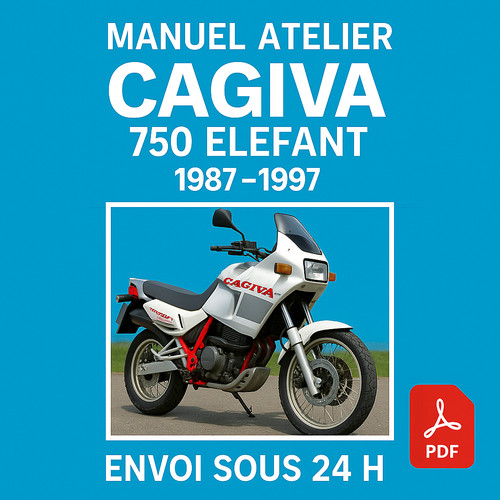 Manuel atelier cagiva 750 - manuel,