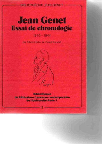 Jean genet essai - jean,