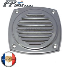 Grille inox 125x125mm Grille aération