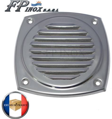 Grille inox 125x125mm - grille,
