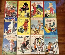 Lot rare de 12 Grands Albums