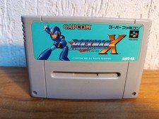 MEGAMAN X (ROCKMAN X) SNES SFC Nintendo Super Famicom Japanese Version