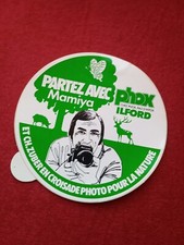 ANCIEN AUTOCOLLANT PHOX ILFORD