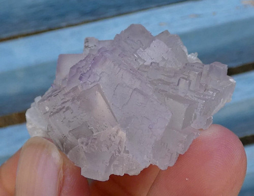 Fluorite mauve 5x4cm musquiz - mauve,
