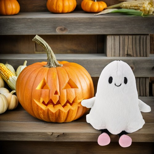 Peluche fantôme blanc - peluche,