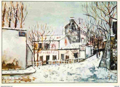 Carte postale art peinture - postale,