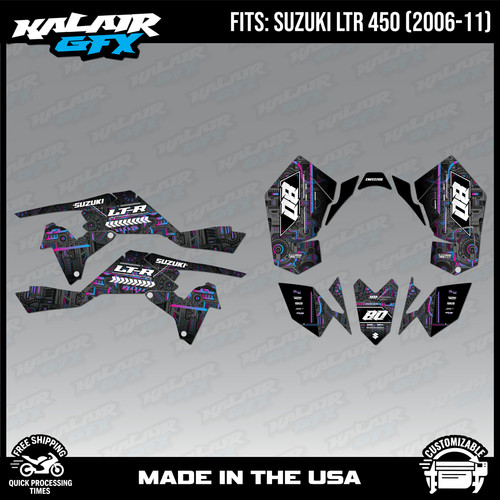 Graphics kit for - for, suzuki