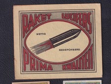 Ancienne étiquette  paquet