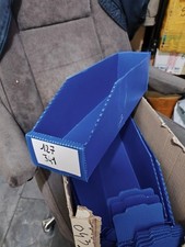 LOT de 10 casiers bacs d'étagère petites pièces stock fournitures e-commerce